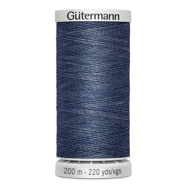 GÜTERMANN Stonewash Jeans Thread for Denim Repairs, 200 Meter (218.7 yd) - 100% polyester, 219 yd