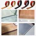 thumbnail image 3 of Visland Door Seal Strip Self-Adhesive Floor Transition Strip Simple Installation Easy Cut PVC Edge Guard Seamless Floor Corner Cover, 3 of 7