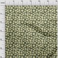 thumbnail image 2 of oneOone Rayon Olive Green Fabric Fruits Sewing Craft Projects Fabric Prints By Yard 56 Inch Wide, 2 of 3