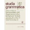 thumbnail image 2 of Komposition und Argumentstruktur komplexer Verben (Studia Grammatica) (Édition Allemande), 2 of 4