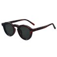 thumbnail image 1 of New Retro Small Round Frame Sunglasses Trendy UV Resistant Sunglasses K1Y7, 1 of 1