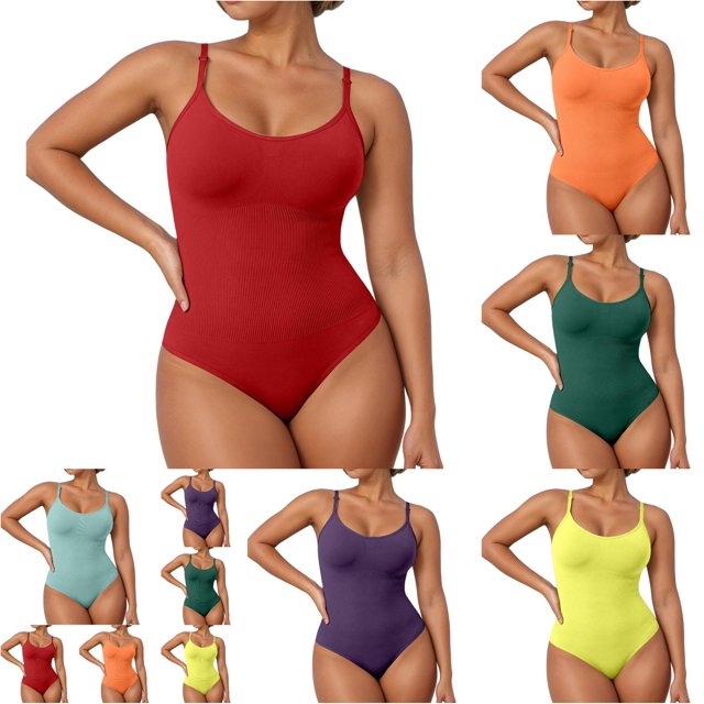 Shaping Abdominal Waist Binding Lifting Backless Summer Bodysuit Control Shapewear