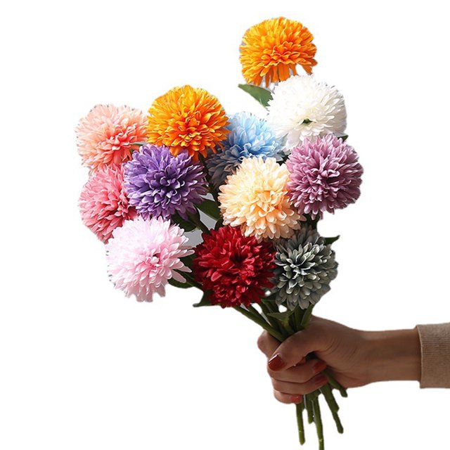Baohd 1/2/3/5 10pack/lot Realistic Appearance Artificial Flower For Party Decor And Home Decor Deep Coffee 1 Pc