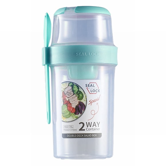 HAOMONZEN Cereal And Milk Containers Double Hiking Food Containers Snack Cups Camping And RV Storage And Organizing To Go Cups Crunchy Yogurt Containers for Hot Drinks/Cold Cups Deals Today 2024