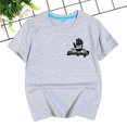 thumbnail image 2 of Toddler Boys T-Shirts Summer Soft Short Sleeve Crew Neck Solid Color T Shirt Daily Spring Shirts For Kid 5-6 T, 2 of 5