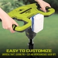 thumbnail image 3 of Snow Joe 8" Ice Fishing Auger With 8.0 Ah 24V Battery, 3 of 6
