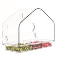 thumbnail image 1 of SXcggal Window Bird Feeders With Strong Suction Cups Color Printed For Wild Birds Garden Yard Clear Bird Feeders For Window Viewing Outdoors Window Bird Feeder For Cats Practical Bird Feeders, 1 of 8