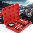 thumbnail image 3 of 8Pcs G326 Car Bicycle Petrol Gas Engine Cylinder Compressor Pressure Tester Gauge Test Set, 3 of 12