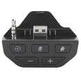 thumbnail image 2 of Gamepad Headphone Converter, 12 Pin Interface 3.5mm-Audio Port Gamepad Audio Adapter, Convenient ABS For Wireless Gamepad Game Black,White, 2 of 8