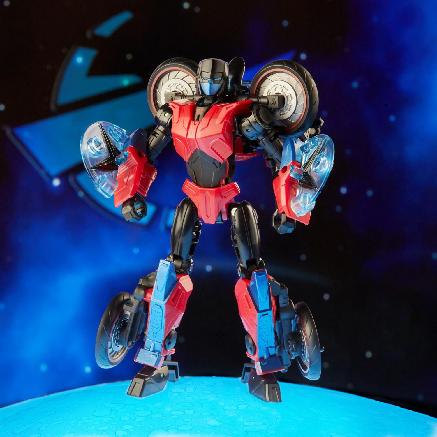Transformers Generations Legacy Velocitron Speedia 500 Collection, G2 Universe Road Rocket classe Deluxe de 14 cm, dès 8 ans