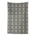 thumbnail image 1 of Soimoi Viscose Chiffon Fabric Leaves & Ranunculus Floral Print Fabric by the Yard 42 Inch Wide, 1 of 5