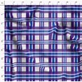 thumbnail image 4 of Soimoi Blue Rayon Fabric Gingham Check Print Fabric by Yard 42 Inch Wide, 4 of 5