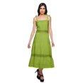 thumbnail image 4 of Moomaya Robes à Bretelles pour Femmes Décontractées Sans Manches Grande Taille Vêtements, 4 of 6