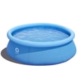 thumbnail image 1 of JLeisure Avenli 8' x 25" Prompt Set 2-3 Person Inflatable Outdoor Kids Swimming Pool, Blue, 1 of 7
