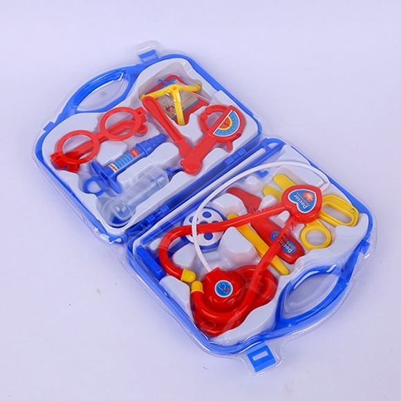 Jouets de Médecin de Simulation Jouets Éducatifs pour Enfants Jouet d'Équipement Médical Drôle Ensemble de Boîte à Médicaments Jouet pour Enfants