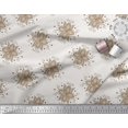 thumbnail image 2 of Soimoi polyester Crepe Fabric Flower Artistic Print Fabric by the Yard 42 Inch Wide, 2 of 3