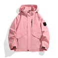 thumbnail image 3 of Birdeem Mens Stitching Drawstring Hooded Slim Fashion Jacket Coat Outwear, 3 of 4