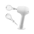 thumbnail image 2 of Milk Frother Handheld, Coffee Frother with Freestanding Base for Coffee Beverage White, 2 of 9