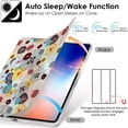 thumbnail image 3 of iPad PRO 9.7 2016 [ PRO 9.7 Pouces ] A1673 A1674 MLMP2LL/A MM172LL/A MLMN2LL/A MLMW2LL/A MLMX2LL/A MM192LL/A MLMV2LL/A Étui PC Imprimé Ultra Mince Intelligent avec Mise en Veille/réveil Automatique - Fleurs en Fil, 3 of 4
