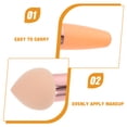 thumbnail image 3 of VERDANVERSE 6Pcs Makeup Sponge Puff Set Assorted Colors Dual Use Wet and Dry Foundation Blenders for Beauty, 3 of 8