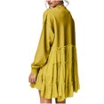 thumbnail image 4 of LSLJS Womens Oversized Sweatshirt Dress Long Sleeve Crewneck Pullover Tops Sweatshirts Mini Dress, Plus Size Dress, 4 of 8