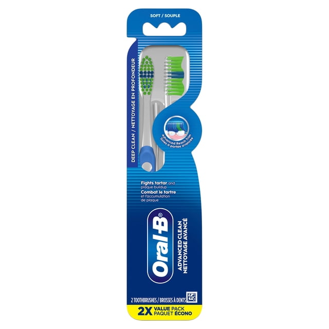 Oral-B Indicator Contour Clean Toothbrushes, Soft