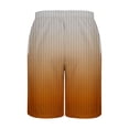 thumbnail image 5 of EOYWHK Mens Gym Shorts Big and Tall Athletic Swimwear Shorts Gradient Color Board Shorts Elastic Waist Beach Shorts Drawstring with Pockets ,Sizes S-5XL, 5 of 5