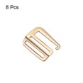 thumbnail image 3 of Unique Bargains 1.5' 38mm Webbing Release G Hook Buckle Adjusters for Backpack Strap, 8Pack Gold Tone, 3 of 5
