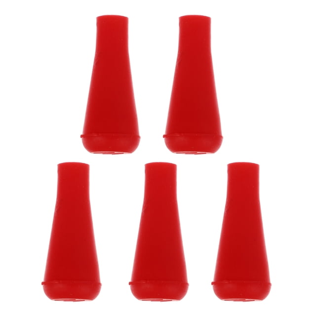 5 Pcs Flèche en Caoutchouc de 6 mm pour Tir à l'Arc, Pointe Grand de Rechange, Flèche Émoussée pour Sports