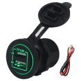 thumbnail image 2 of USB Power , Dual USB Port Power  Socket Outlet  With 60cm/23.6in Cable  For 12V/24V Car Boat ATV, 2 of 8