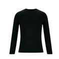 thumbnail image 2 of Jalioing Men's Crew Neck Sweaters Casual Basic Long Sleeve Pullover Sweater Fall Winter Solid Color Knit Shirts, 2 of 5
