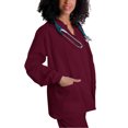 thumbnail image 1 of Adar Universal Women's Round Neck Warm-Up Scrub Jacket, Available in 39 Colors, 1 of 5