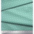thumbnail image 3 of Soimoi Polyester Crepe Fabric Geometric Small Print Sewing Fabric Yard 52 Inch Wide, 3 of 3