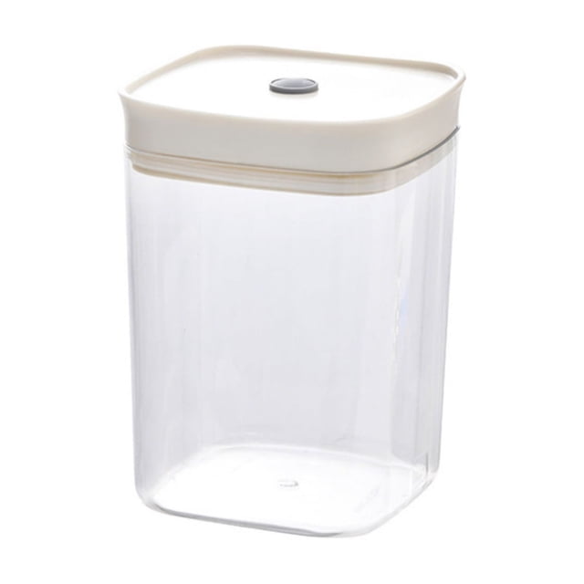 TopLLC Closet Organizers and Storage, Organization and Storage Kitchen Fresh-keeping Storage Box Cereal Sealed Jar Transparent Food Grade Proof Insect Proof Nut Noodle Storage Jar the storage tank