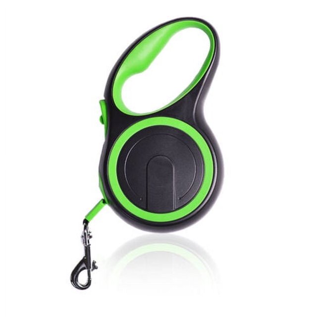 CNKOO . 26‘ Nylon Reflective Retractable Dog Leash Rose Pink
