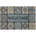 thumbnail image 1 of Mohawk Home Patina Tiles Polyester Door Mat 1'11" X 2'11", 1 of 5