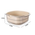 thumbnail image 3 of Dvkptbk Multi Functional Basket New Fruit Cleaning Bowl with Strainer Container Kitchen Sink Food Catcher Drainer Fruit Rinser Vegetable Washing Filter Bowl Drain Basket Home Essentials, 3 of 6