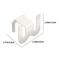 thumbnail image 3 of TopLLC Closet Organizers and Storage, Bathroom Slipper Rack Bathroom Hanging Slide Rack Slipper Hanging Rack Slipper Shoe Rack Wall Mounted Shoe Rack Shoe Perforated Shoe slipper rack, 3 of 6