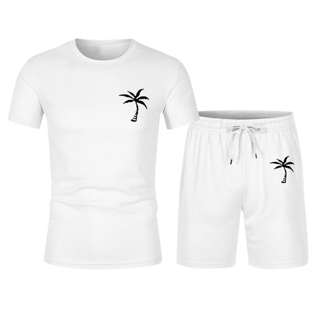 Men's Suits Quick-Dit Summer Tracksuit for Everyday Casual Outdoor Travel Performance Athletic Set