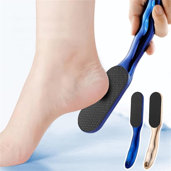MTBLYS Foot Rubbing Board Foot Care Kit Pedicure Stainless Steel Foot Scraper Remover for Feet Handheld Foot Exfoliating File Foot Shaver for Callus Removal Home Spa Use