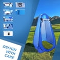 thumbnail image 4 of EASTIN Shower Tent  Pop Up Privacy Portable Shower Tents for Camping  Portable Camping Shower Changing Tent with Window  Foldable Outdoor Shower Enclosure with carry bag, 4 of 7