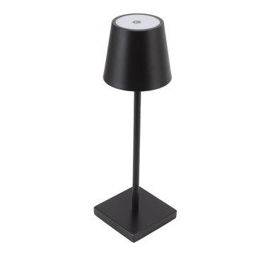 Lampe de Table à DEL, Haute Luminosité, Antiglisse, Portative, Ergonomique, Moderne, Rechargeable, Sans Fil, pour Restaurant, pour Café, Or, Argent, Noir, Blanc