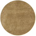 thumbnail image 1 of HomeRoots 352634 Tapis Rond en Polyester Doré de 6 Pi, 1 of 1