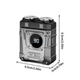 thumbnail image 3 of Virelaxpo Punk-Style Electric Shaver for Men with Full Washable and Portable Mini Design, 3 of 5