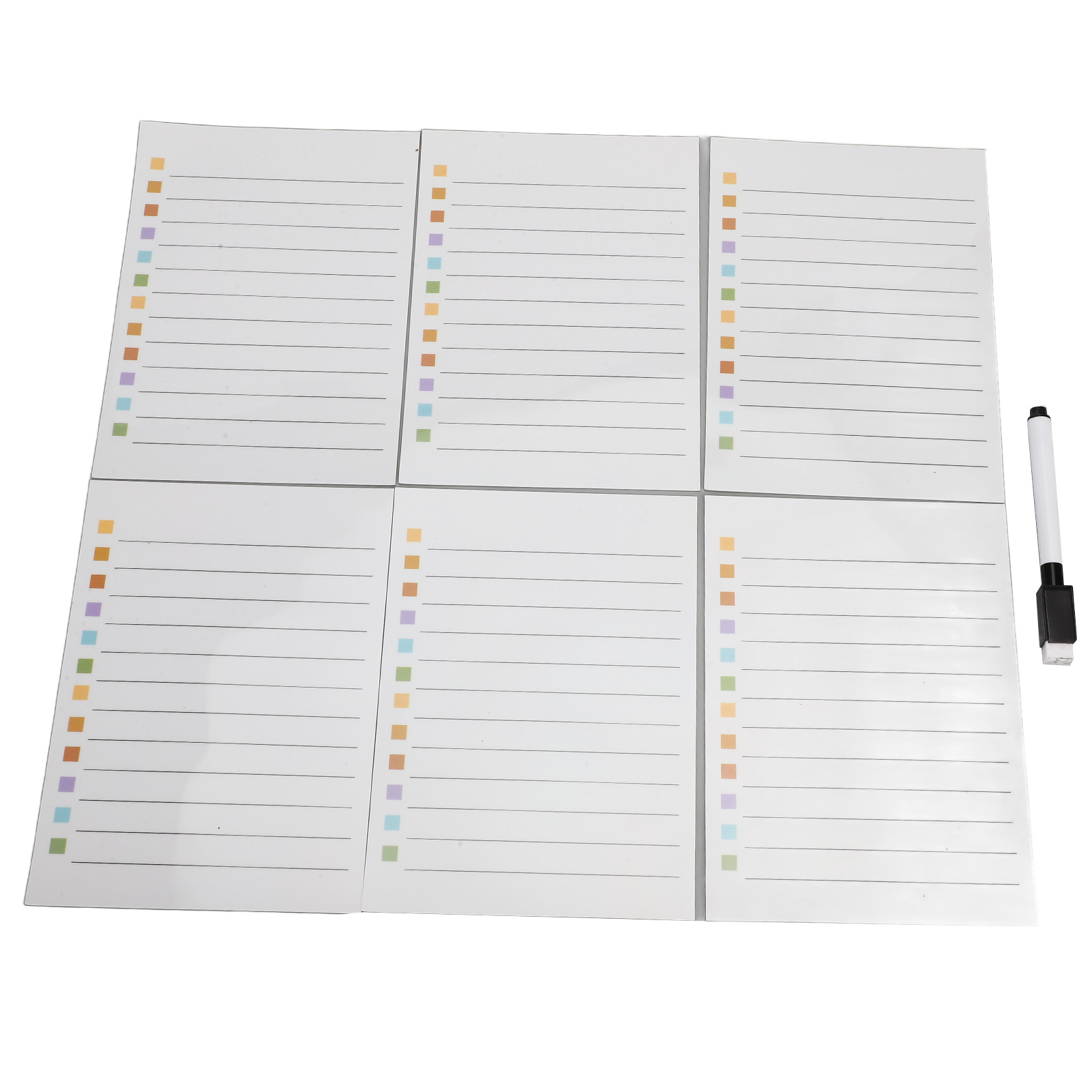 Dry Erase Board Sticker, Reusable  Organizer Whiteboard Erasable Schedule List Super Stickiness  for Kitchen