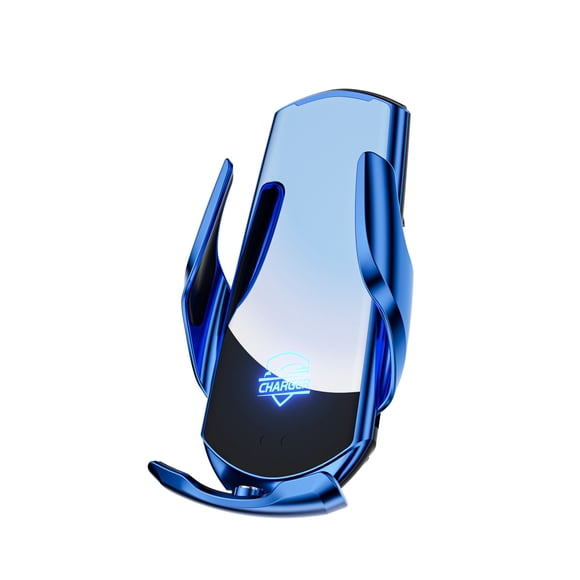 Yhmxh Car Wireless Magnetic Charger Automatic Open And Close 15W Fast Charging Intelligent Induction Scaling Electronic Control Telescoping Apply To All Mobile Phones Automobile Tools