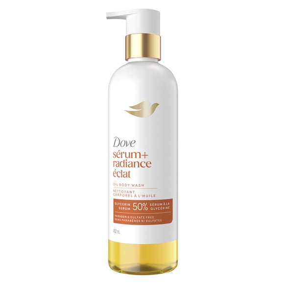 Dove Oil Body Wash 50% Glycerin Serum+ Radiance, 452 ml