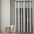 thumbnail image 1 of Zenna Home InstaCurtain Fabric Hotel Shower Curtain, White, 1 of 5