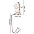 thumbnail image 3 of Agiferg Metal Christmas Stocking Holder Hooks Fireplace Hanger With Non-Skid Design, 3 of 5