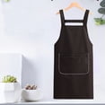 thumbnail image 4 of Chmadoxn Kitchen Gadgets, Kitchen Accessories, Kitchen Apron Multiple Colors Available Waterproofs And Oil Proof Washable Dirt Resistants Suitable For Kitchen Baking Room Polyester Apron, 4 of 6